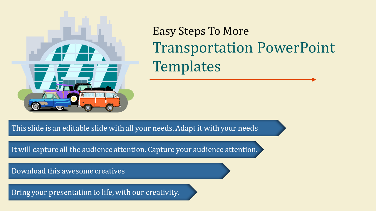 transportation powerpoint templates-Easy Steps To More Transportation Powerpoint Templates